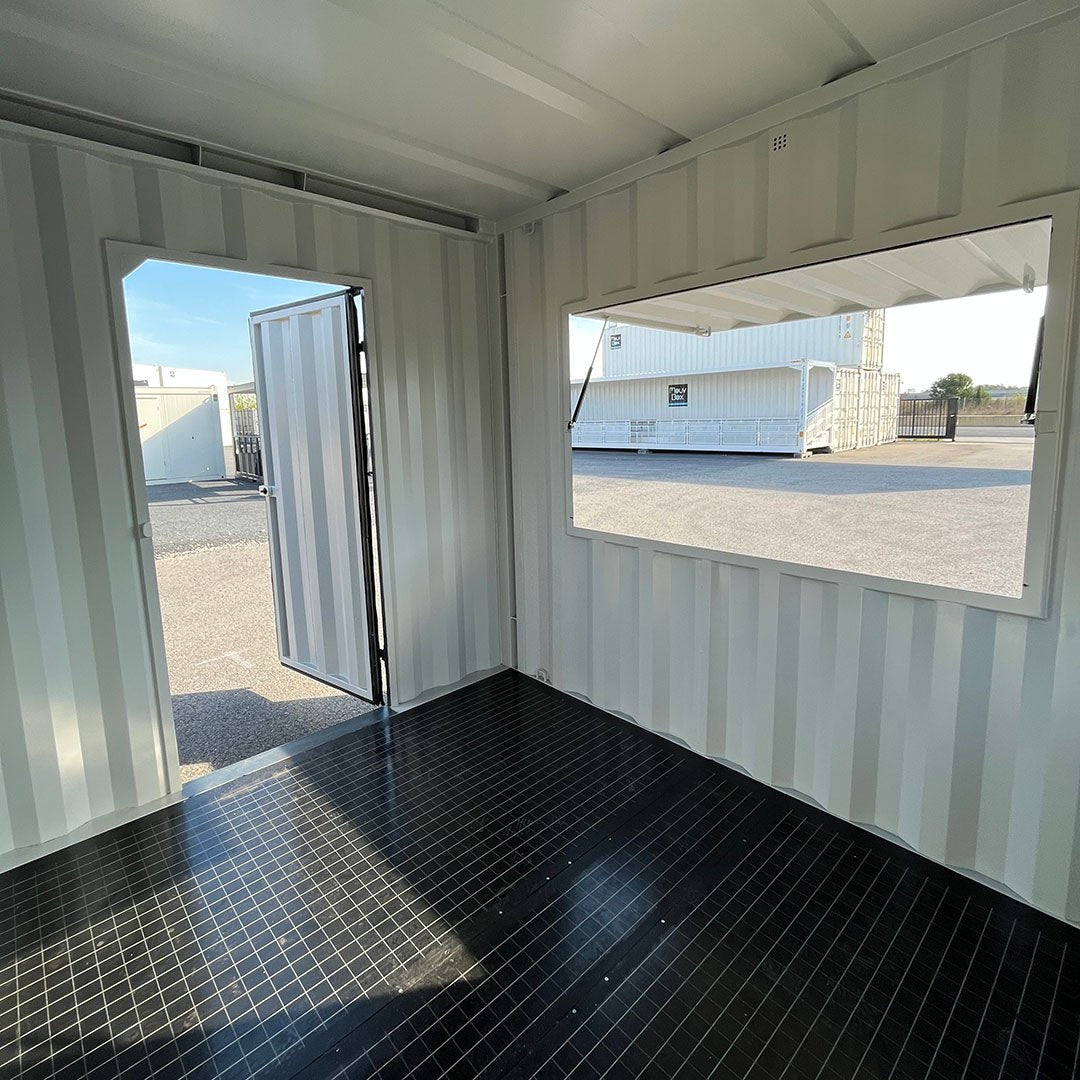 Escritório em contentor marítimo de 10 pés HC