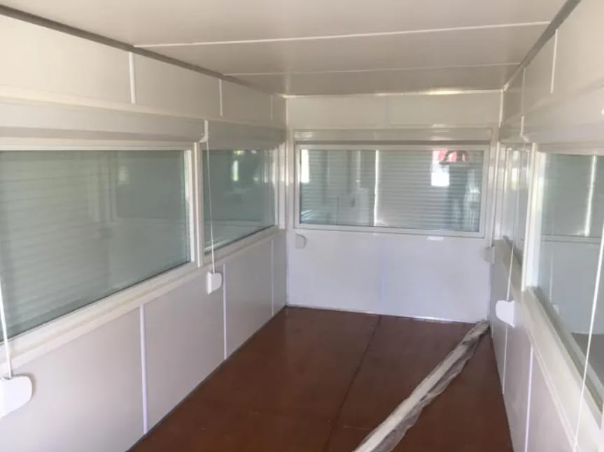 Contentor de observação de 20 pés Dimensões externas