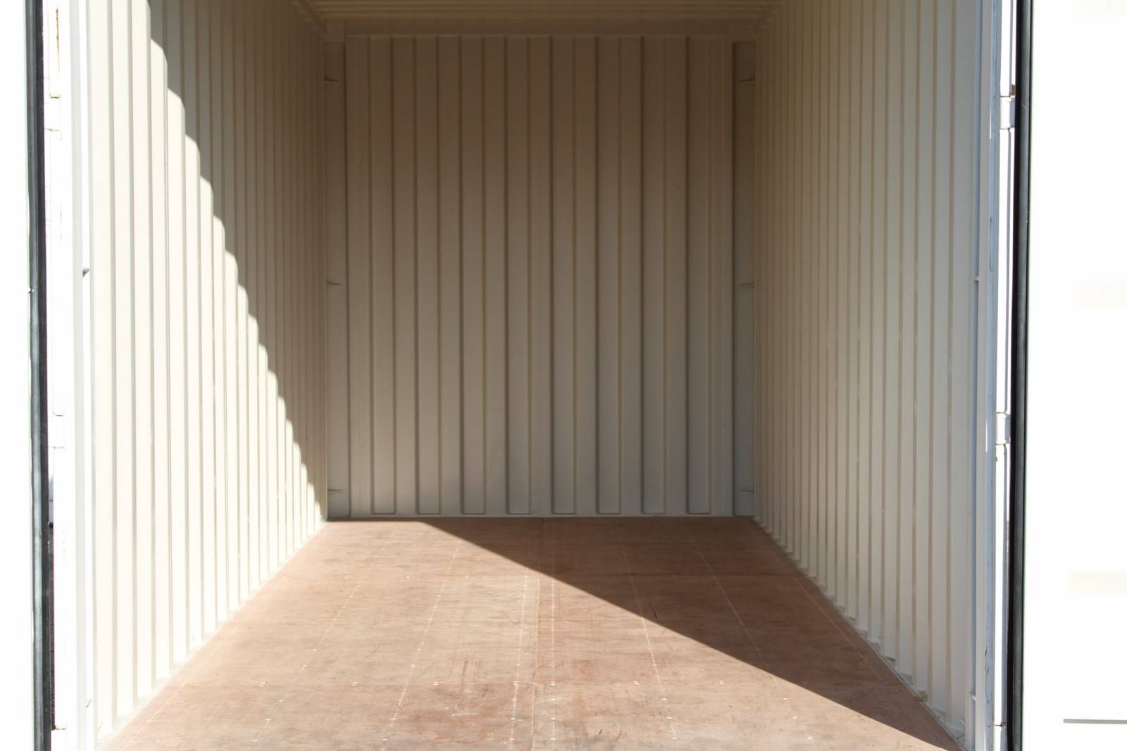 Contentor marítimo HC de 20 pés (primeira viagem) Branco