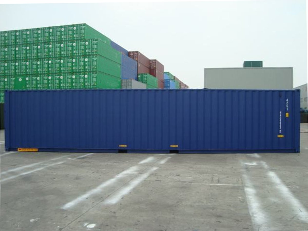 Contentor marítimo de 40 pés com porta dupla (DD)