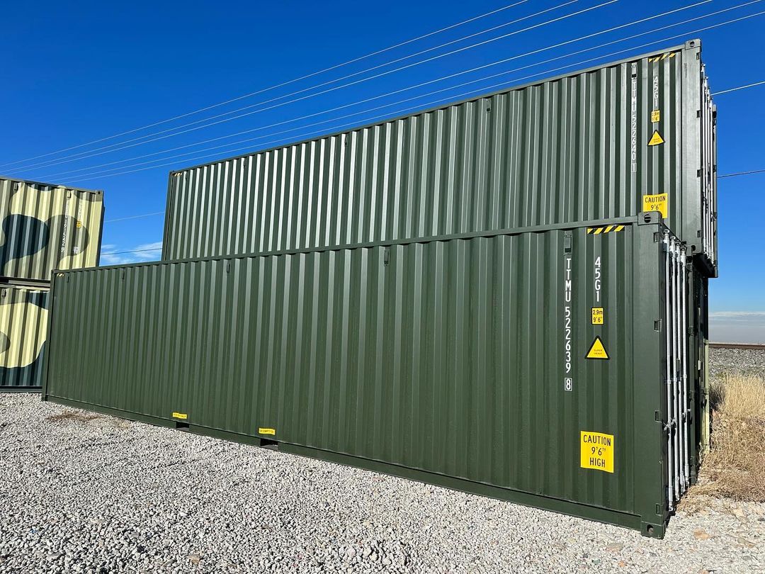 Contentor marítimo High Cube de 40 pés (Ref: 21920)