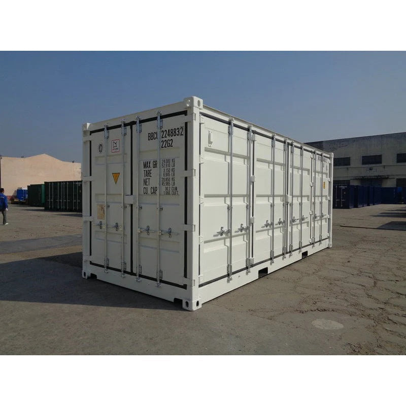 CONTENTOR DE TRANSPORTE DE 20 PÉS COM ABERTURA LATERAL - NOVO