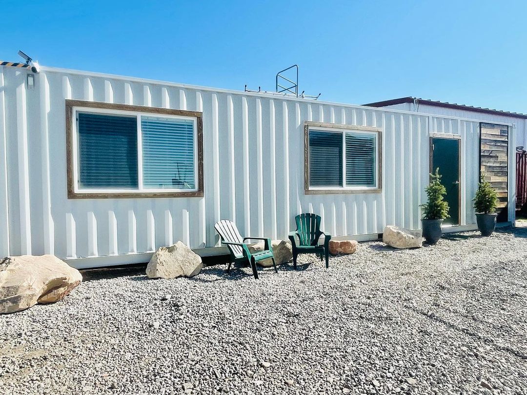 Escritório em contentor marítimo HC de 40 pés (Ref: 20072)