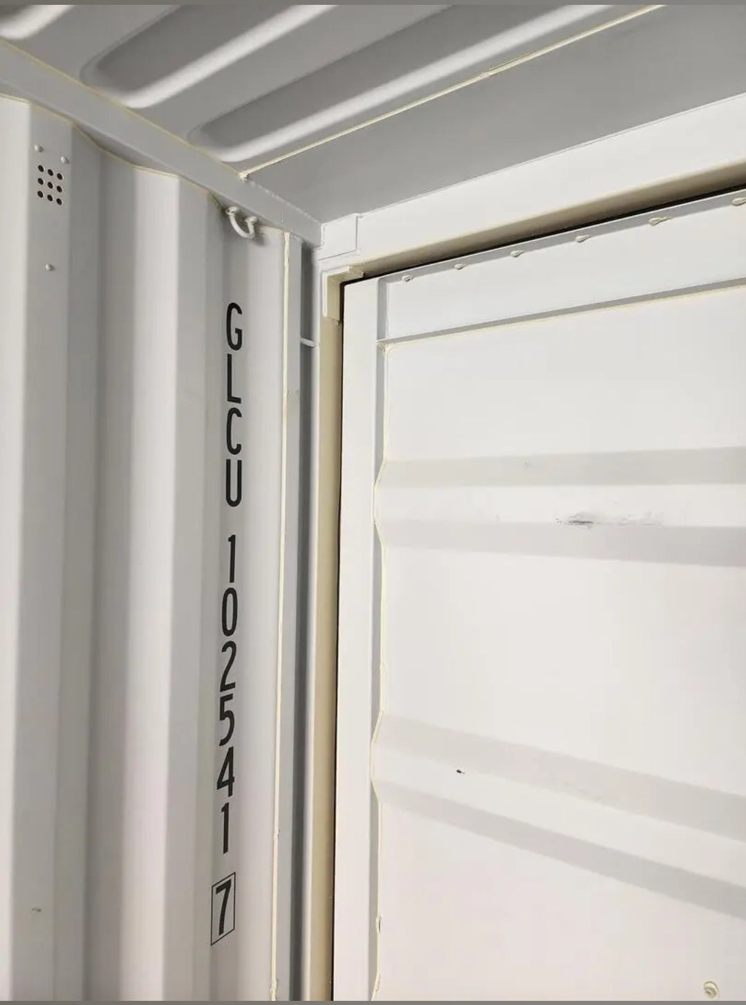 Contentor novo/de viagem única de 6 metros com porta dupla